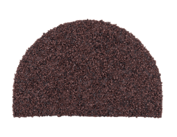 Заглушка конька полукруглого LUXARD Мокко, 95х148 мм, (радиус 74 мм)